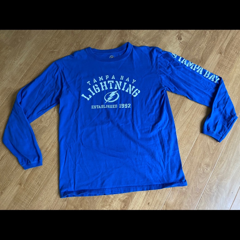 NHL | Men’s Tampa Bay Lightning Long Sleeve Size L